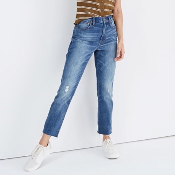 Madewell Denim - MADEWELL - The High-Rise Slim Boyjean - BRAND NEW